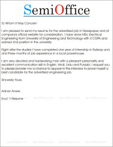 Cover Letter Electrical Engineer For Free Downloadsemioffice Com