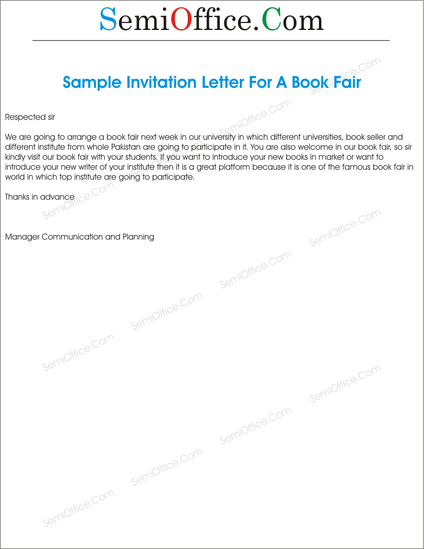 Contoh Letter Of Invitation Birthday  Infoinvitation.co